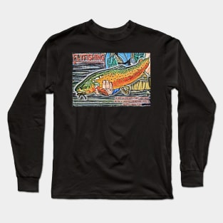 Fly Fishing Long Sleeve T-Shirt